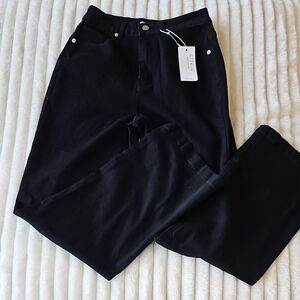 NWT Black Wide Leg Jeans